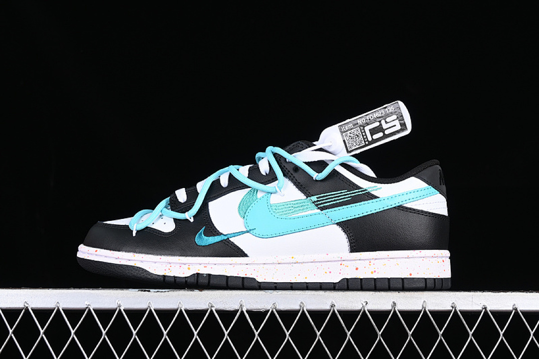 Unbranded [FD4623-135]-[DUNK LOW MULTI COLOR WHITE/BLACK/BLUE]-[WOMAN:36-39]-[MAN:40-46], photo 1