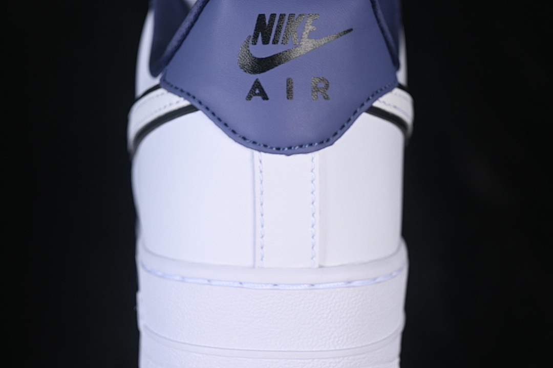 Nike [IO4226-102]-[AIR FORCE 1 07 LOW CASUAL SNEAKERS WHITE/NAVY BLUE]-[WOMAN:35.5-39]-[MAN:40-45] - Image 7