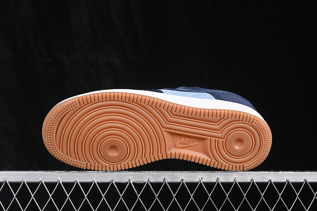 Nike [IR0951-400]-[AIR FORCE 1 07 LOW CASUAL SNEAKERS NAVY BLUE/WHITE]-[WOMAN:36-39]-[MAN:40-45] - Image 14