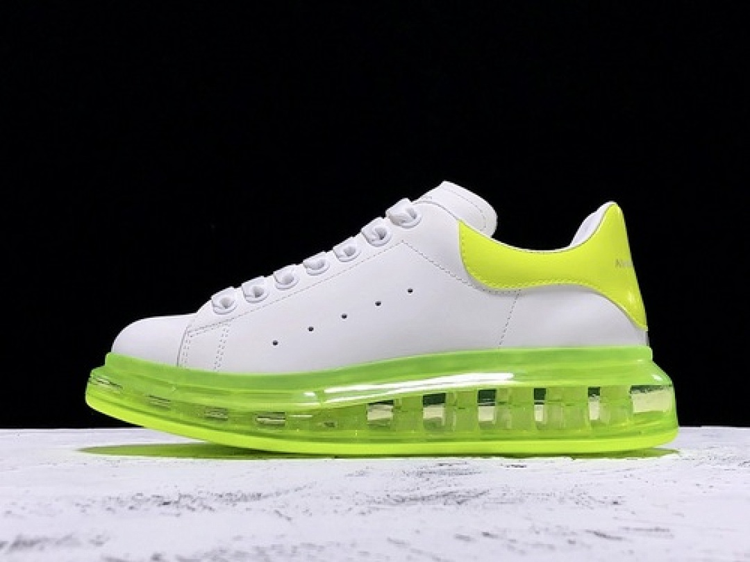 Alexander McQueen [ALE*XANDER MCQUEEN SOLE SNEAKERS WHITE/FLUORESCENT GREEN]-[WOMAN:35-39]-[MAN:40-44], photo 1