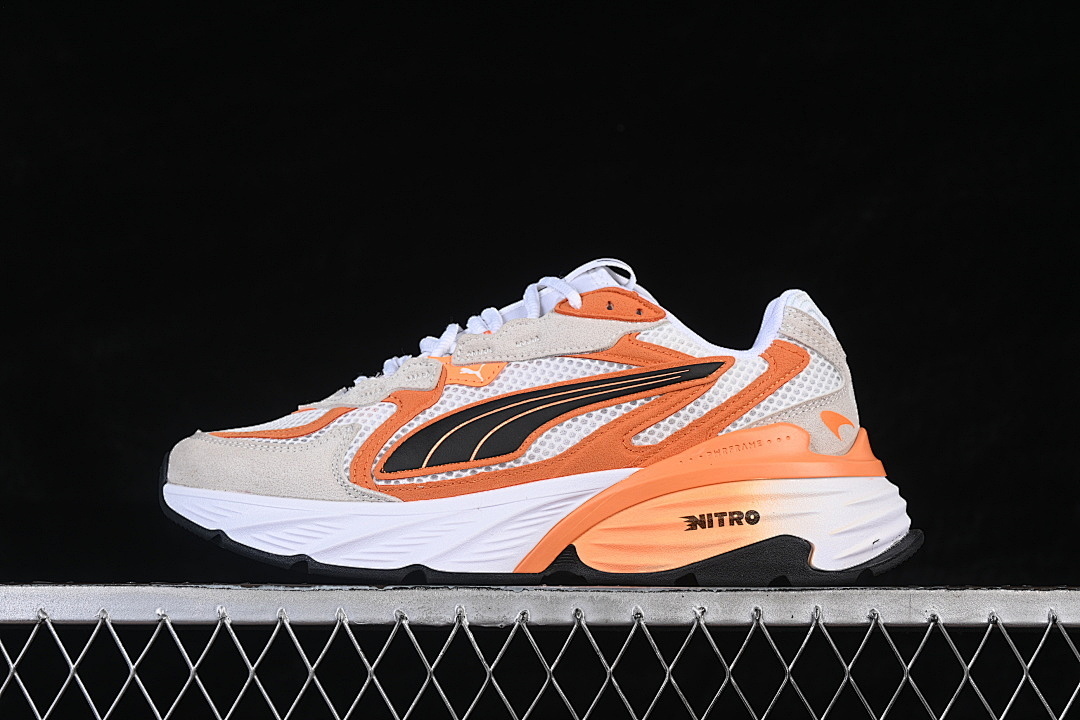 Unbranded [309458-02]-[FADE NITRO ANTI SLIP CASUAL SHOES ORANGE/BLACK/WHITE]-[WOMAN:36-39]-[MAN:40-45], photo 1
