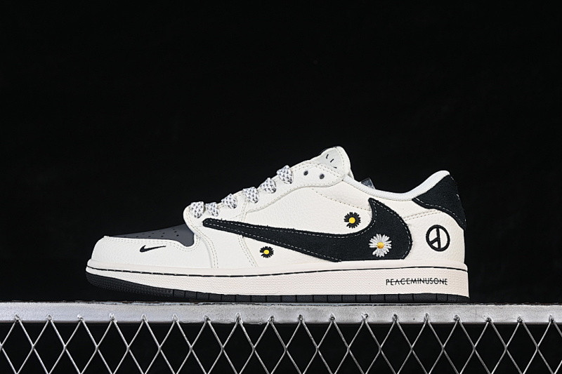 Jordan AIR Jordan 1 LOW OG AJ1 CASUAL SNEAKERS BLACK/WHITE · QW5088-207, photo 1