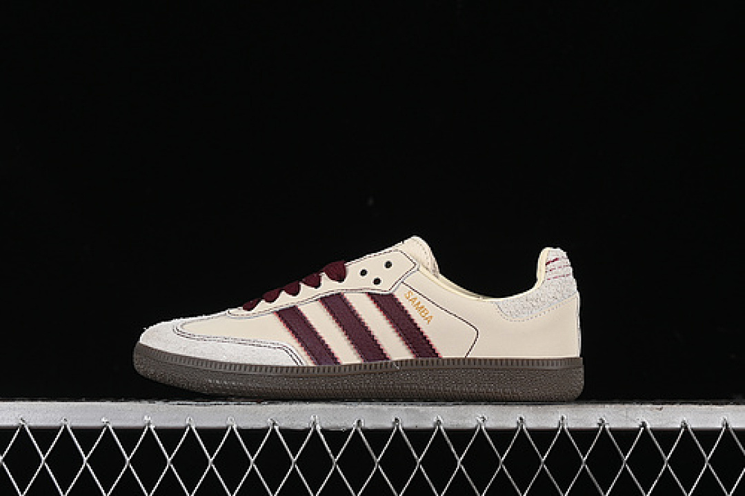 Adidas [IG1987]-[SAMBA OG WONDER WHITE/MAROON/PUTTY GREY]-[WOMAN:35-39]-[MAN:40-45], photo 1