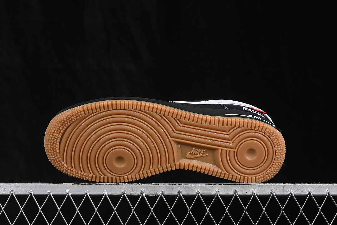 Nike [DD1982-367]-[AIR FORCE 1 07 LOW CASUAL SNEAKERS BLACK/WHITE]-[WOMAN:36-39]-[MAN:40-45] - Image 14