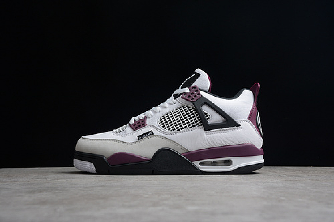 Jordan [CZ5624-100]-[PARIS SAINT-GERMAIN X AIR JORDAN 4 RETRO BORDEAUX WHITE/NEUTRAL GREY/BLACK], photo 1