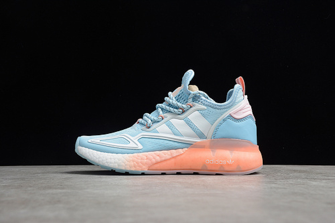 Unbranded [FY0636]-[ZX 2K BOOST SHOES SKY TINT/SKY TINT/GLOW PINK]-[WOMAN:36-39]-[MAN:40-45], photo 1