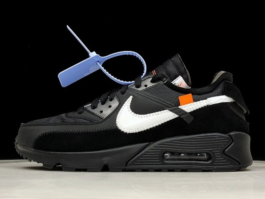 Off-White [AA7293-001]-[H12 AIR MAX 90 OFF-WHITE BLACK/BLACK-CONE-WHITE]-[MAN:39-46], photo 1