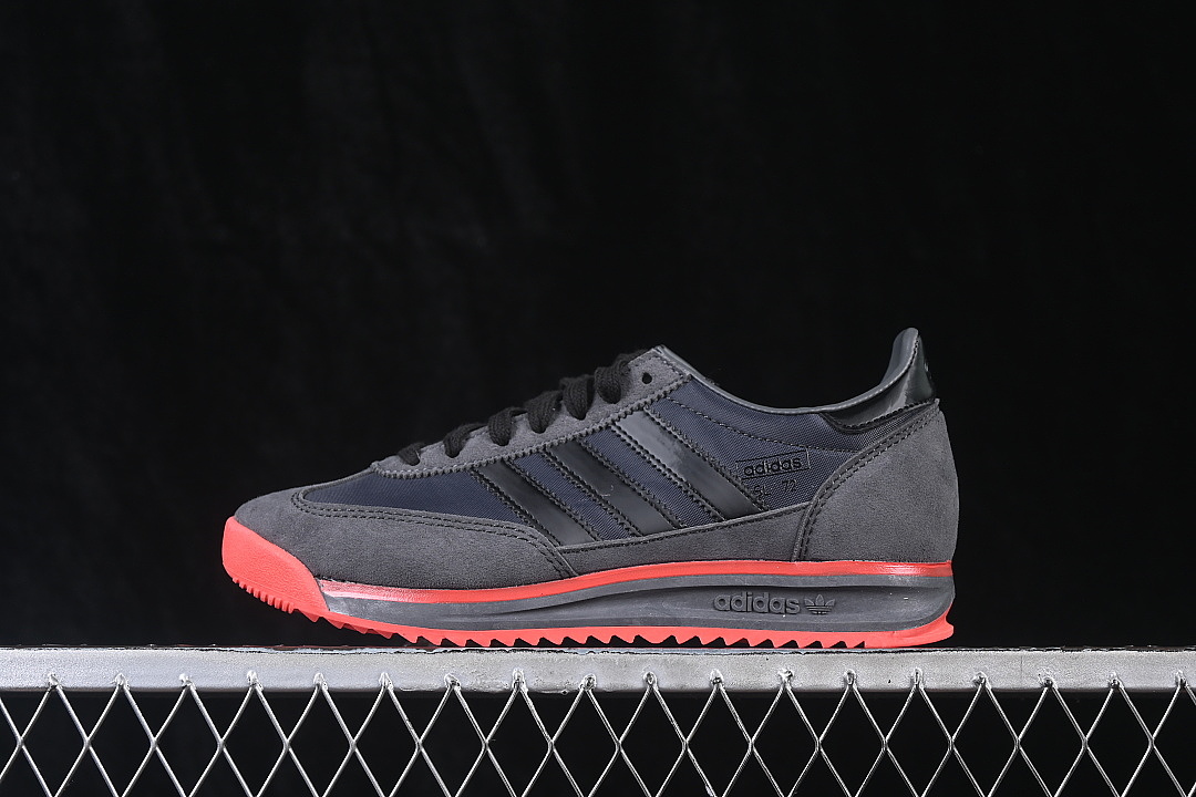 Unbranded [KJ1203]-[SL 72 CLASSIC RETRO RUNNING SHOES DARK GRAY/PINK]-[WOMAN:36-39]-[MAN:40-45], photo 1
