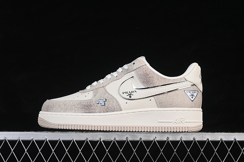 Nike Nike AIR FORCE 1 07 LOW CASUAL SNEAKERS LIGHT PINK/BEIGE · XL1979-129, photo 1