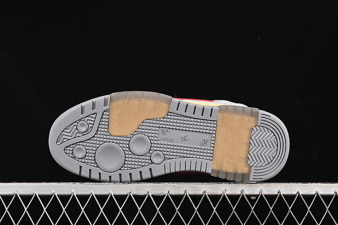 Hoka [OFF-WHITE OUT OF OFFICE GREY/RED/YELLOW]-[WOMAN:36-39]-[MAN:40-47] - Image 15