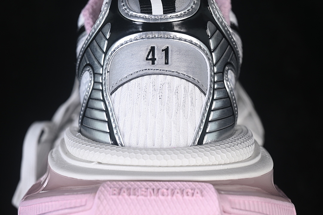 Balenciaga [W3XGC9510]-[FASHIONABLE RUNNING SHOES WHITE/SILVER/PINK]-[WOMAN:35-39]-[MAN:40-46] - Image 7