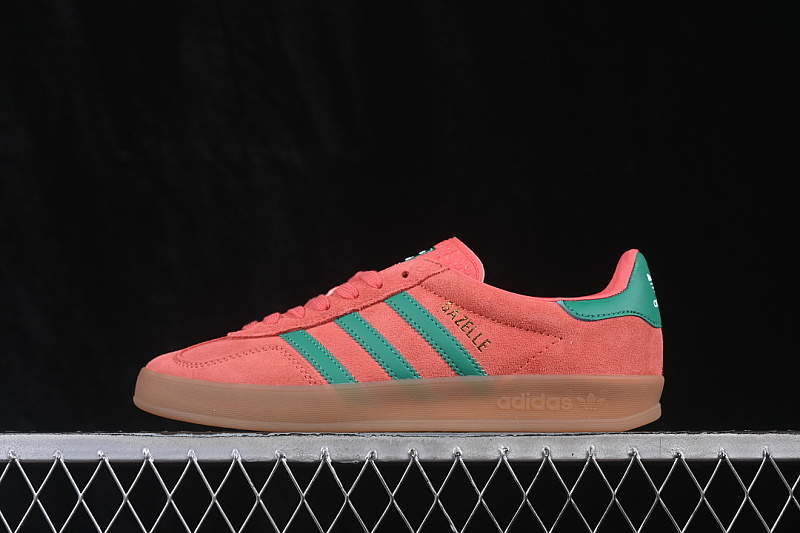 Adidas GAZELLE INDOOR CLOVER CASUAL ANTI-SLIP SHOES RED/REDNESS · JH5407, photo 1