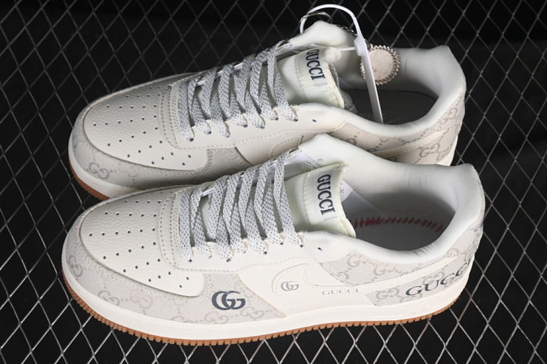 Nike [DK0188-084]-[AIR FORCE 1 07 LOW TOP CASUAL SNEAKERS GREY/WHITE]-[WOMAN:36-39]-[MAN:40-45] - Image 10