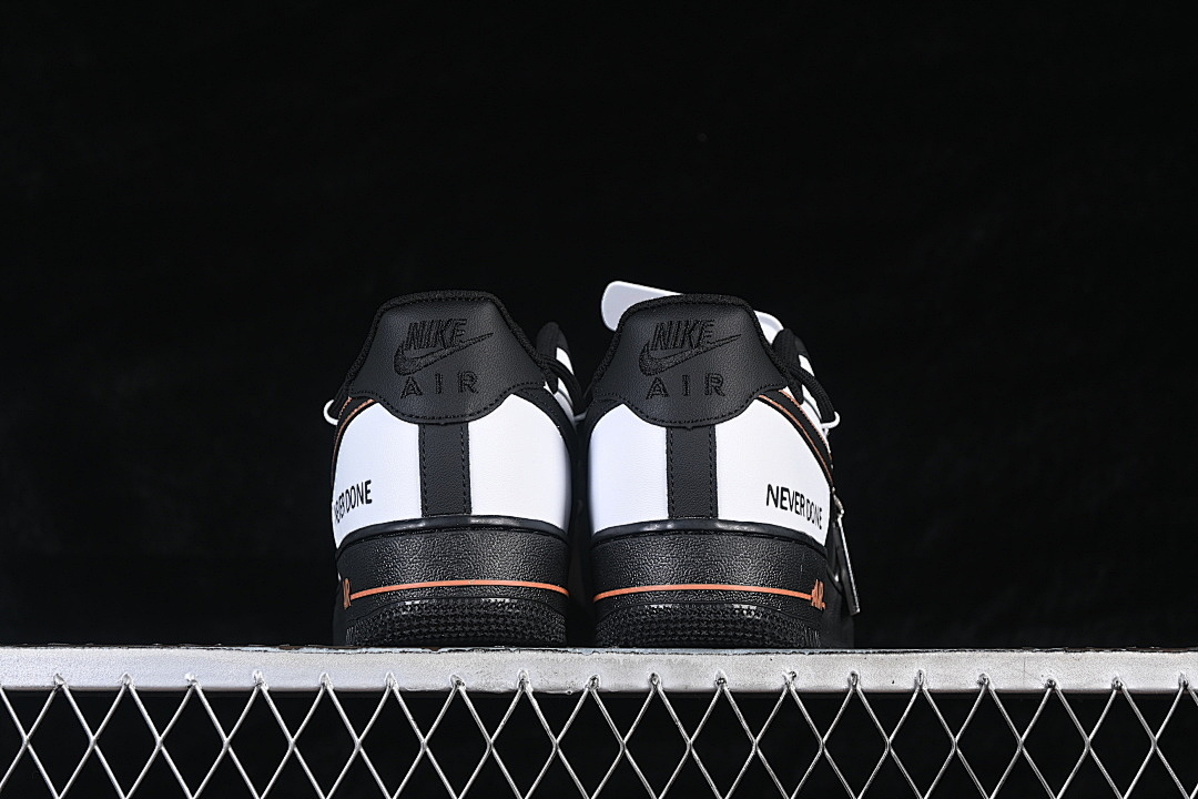 Nike [ZH0316-163]-[AIR FORCE 1 07 LOW WHITE/BLACK/ORANGE]-[WOMAN:36-39]-[MAN:40-45] - Image 14