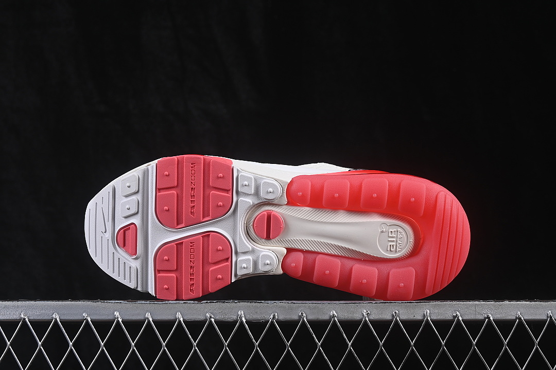 Unbranded [IO9884-110]-[AIR MAX 270 PREMIUM CASUAL RUNNING SHOES RED/PINK/WHITE]-[WOMAN:36-39]-[MAN: - Image 14