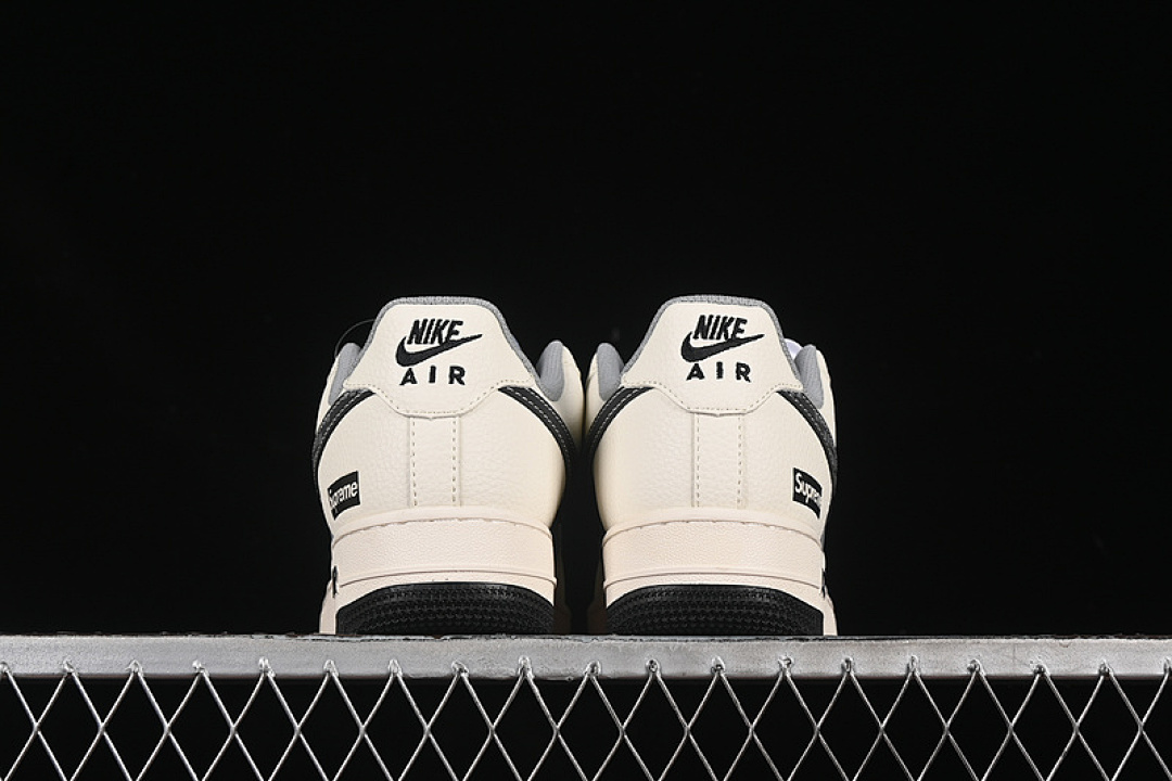 Nike [DXS1958-568]-[AIR FORCE 1 07 LOW SUPREME WHITE/GREY/BLACK]-[WOMAN:36-39]-[MAN:40-45] - Image 14