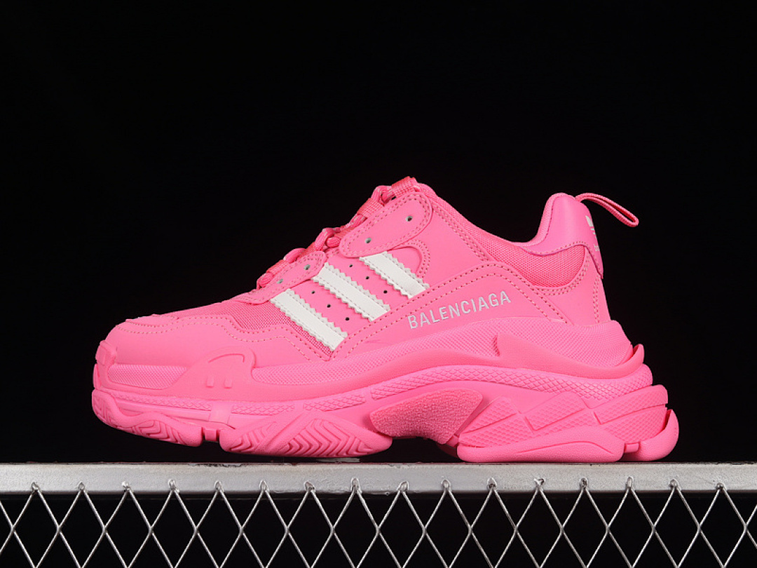 A*D X Balenciaga TRIPLE S SNEAKERS PINK/PINK/WHITE · W2ZB65590, photo 1
