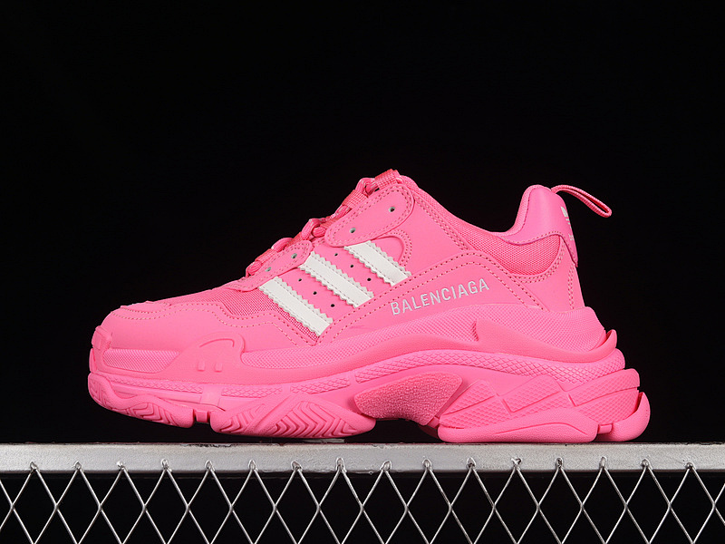 A*D X Balenciaga TRIPLE S SNEAKERS PINK/PINK/WHITE · W2ZB65590, photo 1