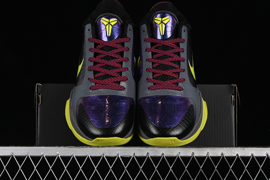 Nike [CD4991–001]-[NBA 2K20 X KOBE 5 PROTRO CHAOS ALTERNATE GAMER EXCLUSIVE BLACK/GREEN/RED/GREY] - Image 14