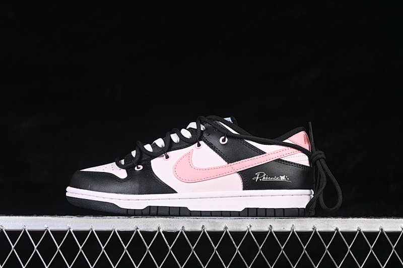 Nike SB DUNK LOW CASUAL SNEAKERS PINK/BLACK · BP1120-059, photo 1