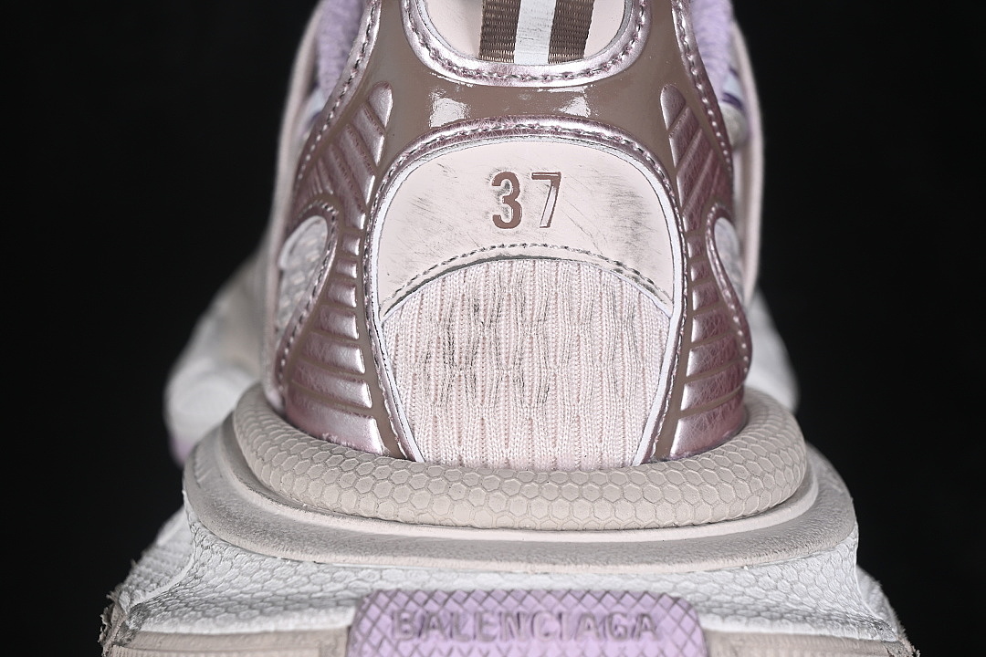 Balenciaga [W3XCH9250]-[EXTREME LACES LOGO TRENDY RUNNING SHOES PURPLE/VIOLET]-[WOMAN:35-39]-[MAN:40-46] - Image 7