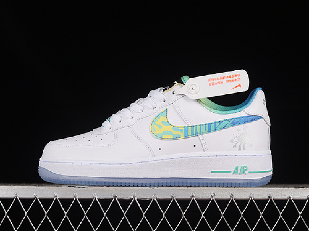 Nike Nike AIR FORCE 1 LOW GS UNLOCK YOUR SPACE WHITE · FJ7691-191, photo 1