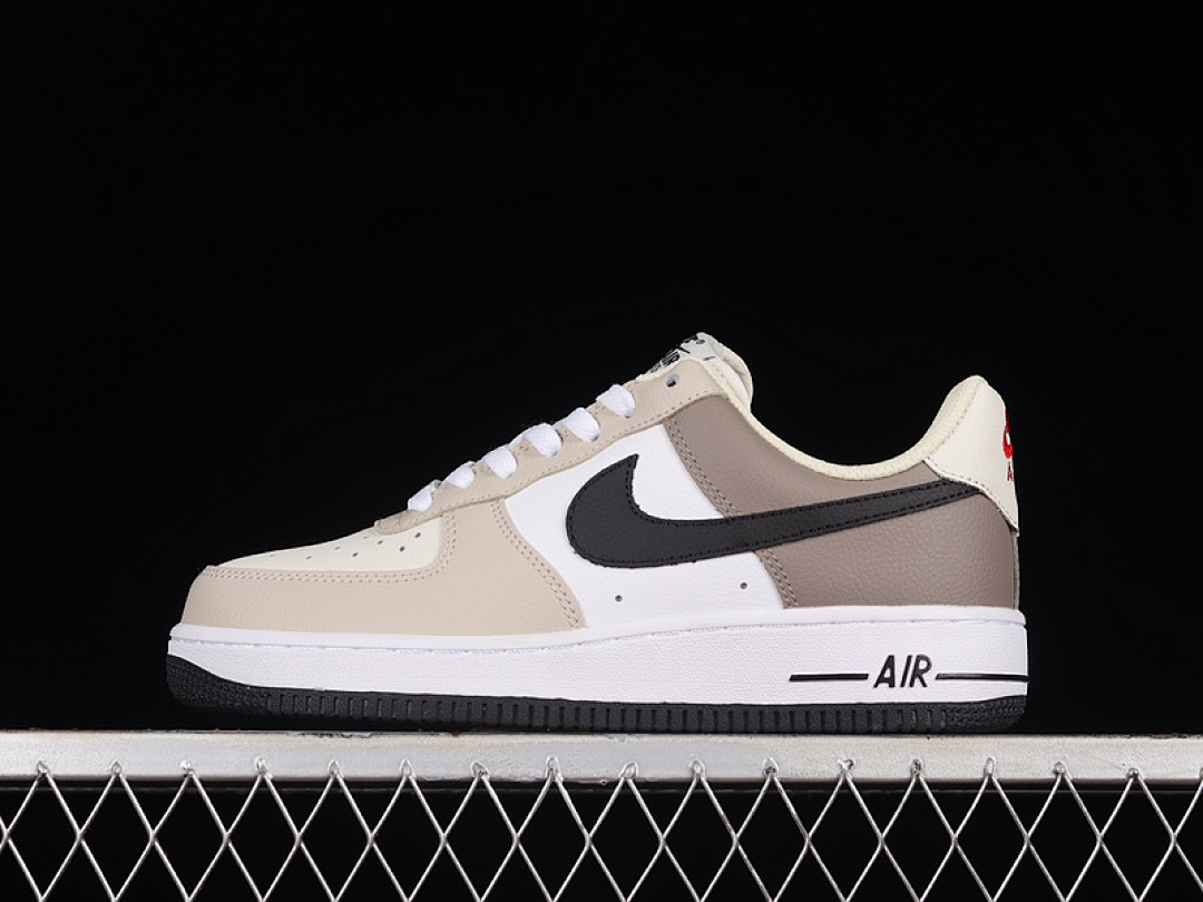 Nike [JO8969-785]-[AIR FORCE 1 LOW 07 WHITE/BROWN/BLACK]-[WOMAN:36-39]-[MAN:40-45], photo 1