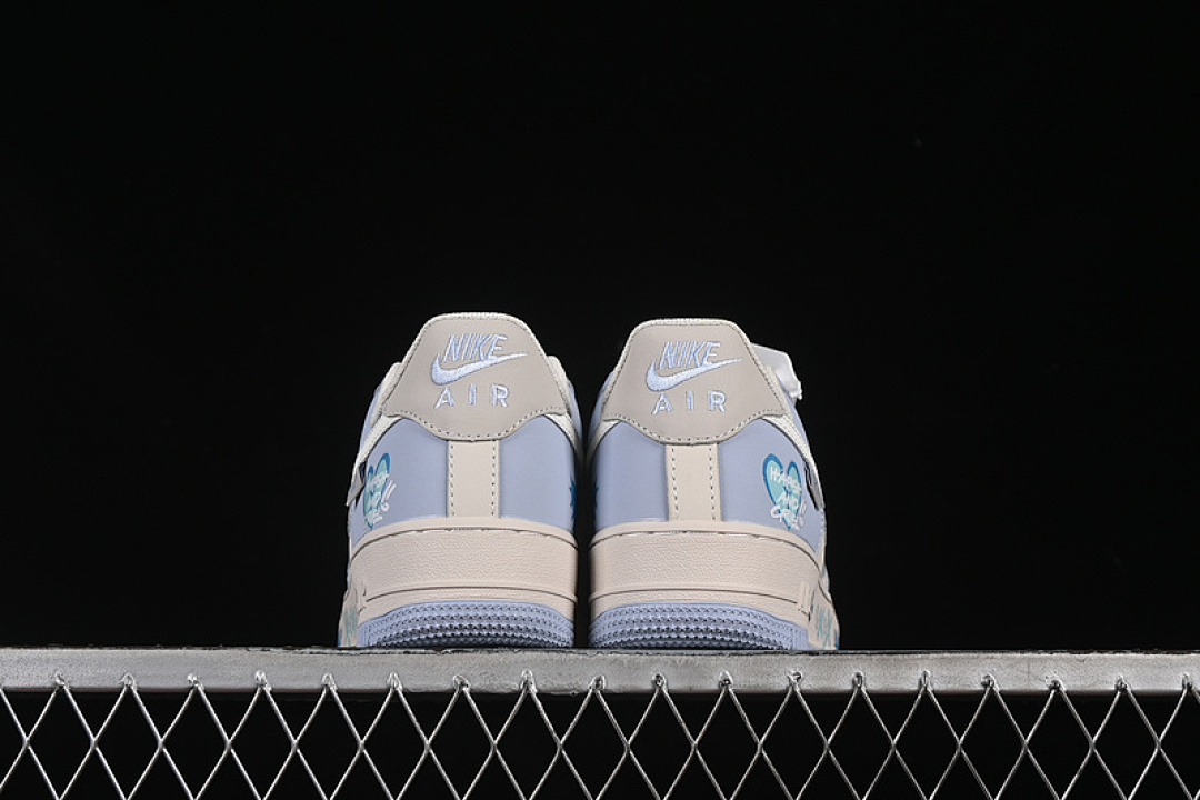 Nike [DB3301-991]-[AIR FORCE 1 07 LOW BLUE STAR LOVE GREY/BLUE]-[WOMAN:36-39]-[MAN:40-45] - Image 15
