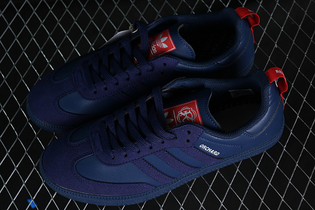 Adidas [IG7925]-[SAMBA VEGAN BLUE/PURPLE/RED]-[WOMAN:35-39]-[MAN:40-45] - Image 11