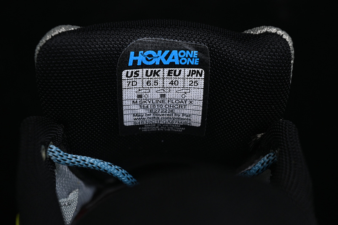 Hoka [1141610 OHCRT]-[HOKA ONE SKYLINE-FLOAT X GREY/YELLOW/BLUE]-[WOMAN:36-39]-[MAN:40-45] - Image 6