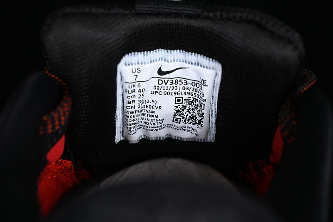 Nike [DV3853-003]-[AIR ZOOM PEGASUS 40 BLACK/LIGHT CRIMSON/WHITE]-[MAN:39-45] - Image 5