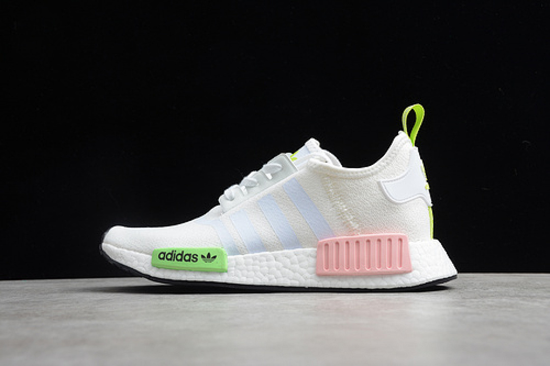 Unbranded [FX0106]-[NMD_R1 SHOES CLOUD WHITE/GREEN/PINK]-[WOMAN:36-40], photo 1
