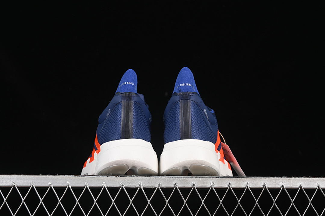 Adidas [JR6370]-[ADIZERO ADIOS 4 M WHITE/BLUE/ORANGE]-[WOMAN:36-39]-[MAN:40-46] - Image 13