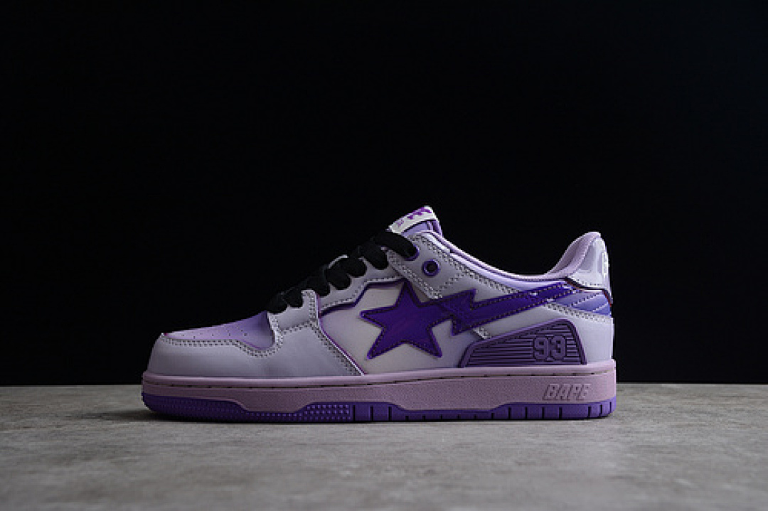 Bape [BAPE STA LOW PURPLE/PURPLE/PURPLE]-[WOMAN:36-39]-[MAN:40-45], photo 1