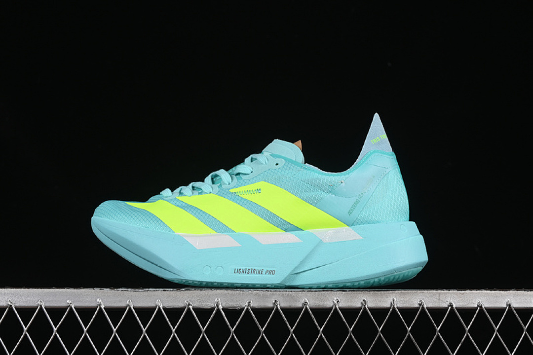 Adidas [JR1251]-[ADIZERO ADIOS 4 M BLUE/GREEN]-[WOMAN:36-39]-[MAN:40-45] - Image 2