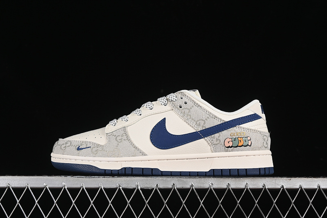 Unbranded [XX2025-801]-[SB DUNK LOW WHITE/GREY/BLUE]-[WOMAN:36-39]-[MAN:40-45], photo 1
