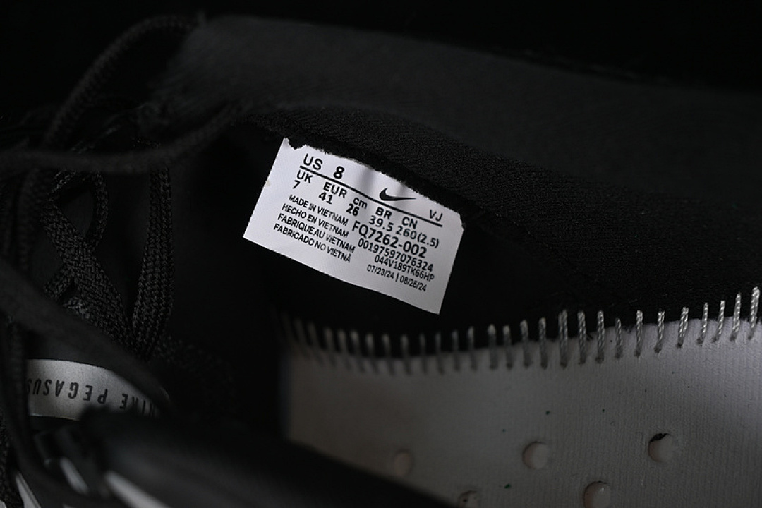 Nike [FQ7262-002]-[AIR ZOOM PEGASUS 35 BLACK/PURE PLATINUM/ANTHRACITE/WHITE]-[UNISEX:36-46] - Image 6