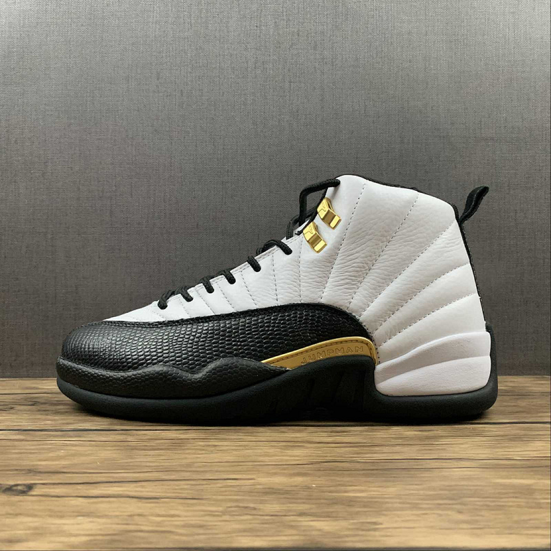 Jordan [CT8013-170]-[AIR JORDAN 12 RETRO ROYALTY WHITE/BLACK/METALLIC GOLD]-[MAN:40-47.5], photo 1