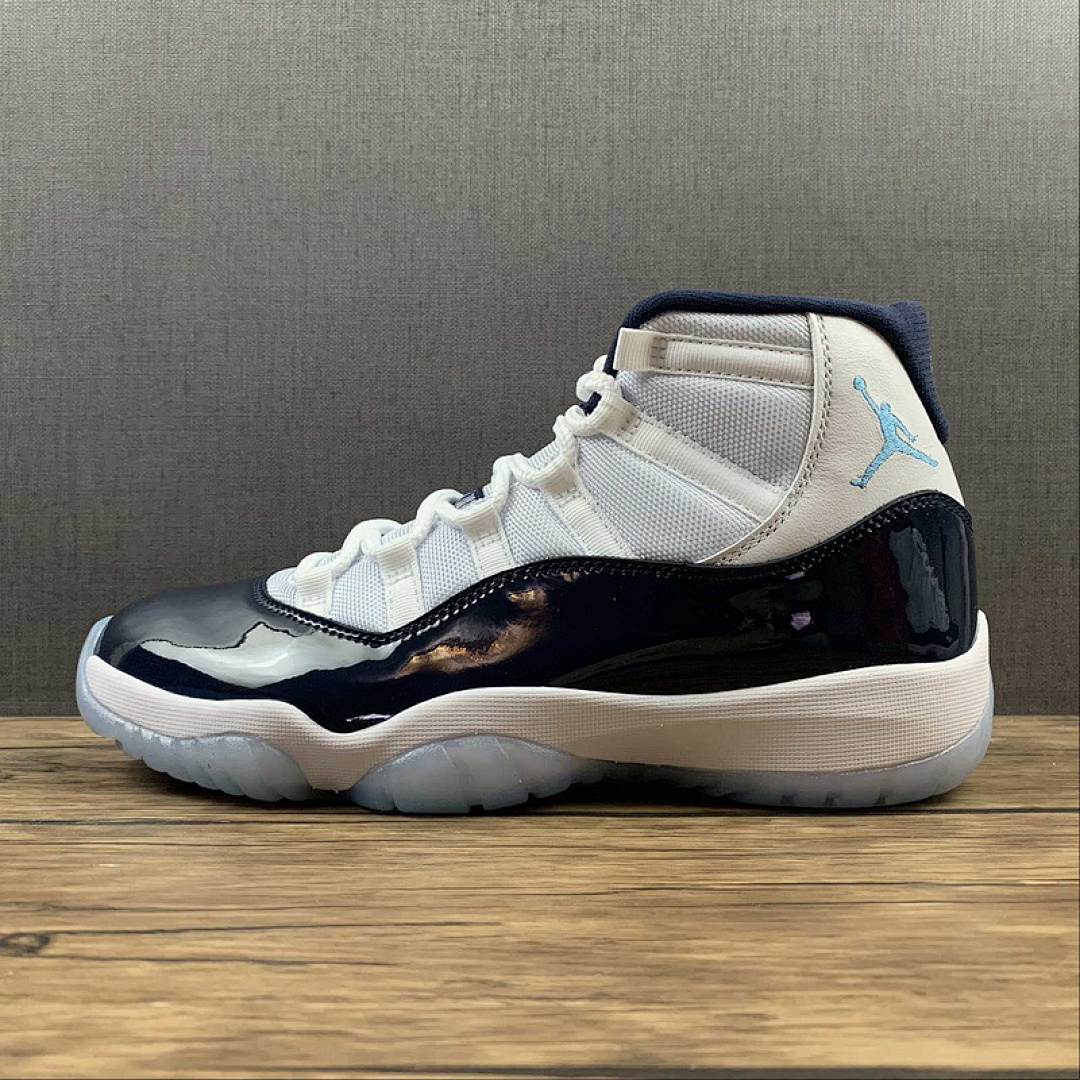 Jordan [378037-123]-[AIR JORDAN 11 RETRO WIN LIKE 82 WHITE/MIDNIGHT NAVY-UNIVERSITY BLUE]-[MAN:40-47.5], photo 1