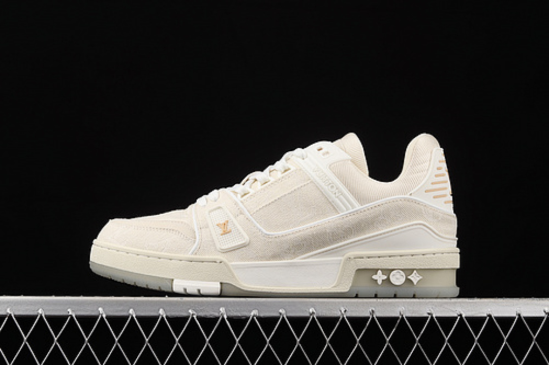 Louis Vuitton [L*V 2021SS SHOES BEIGE/BEIGE/WHITE]-[MAN:38-45], photo 1