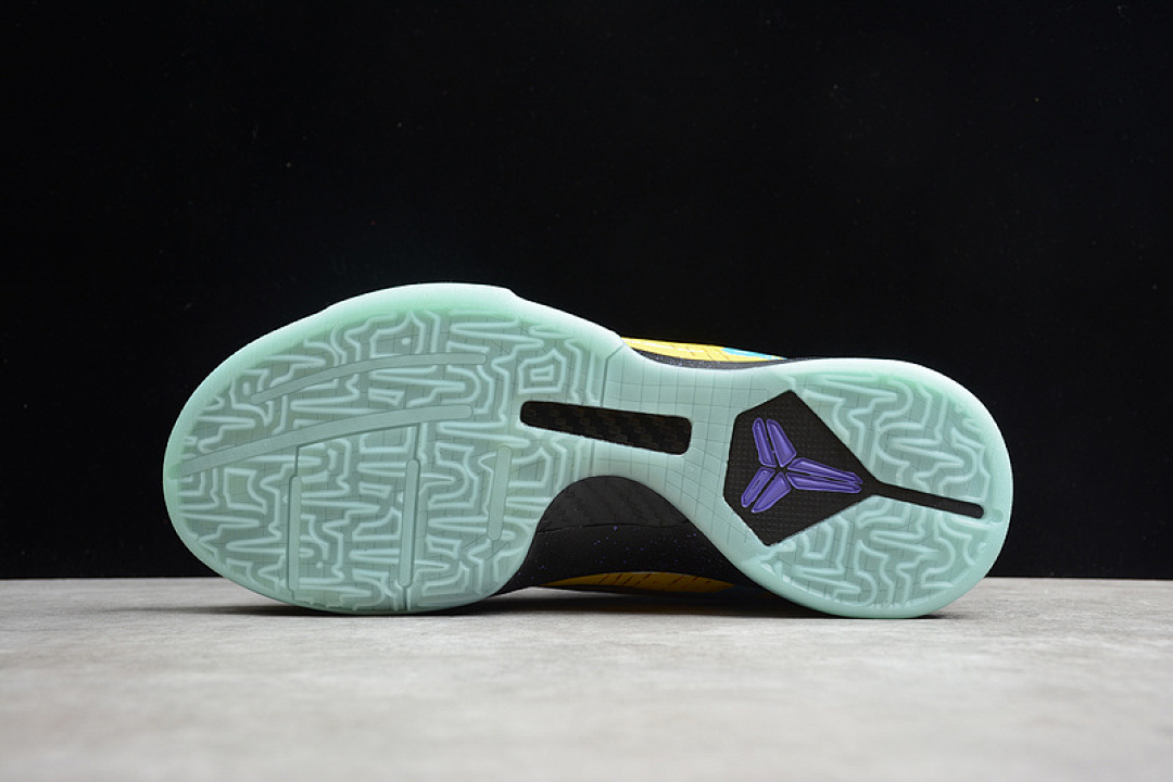 Nike [639691-700]-[ZOOM KOBE 5 PRELUDE BLACK/YELLOW/BLUE]-[MAN:40-46] - Image 13