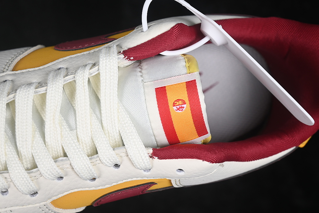 Nike [DD1982-370]-[AIR FORCE 1 07 LOW CASUAL SNEAKERS RED/ORANGE/WHITE]-[WOMAN:36-39]-[MAN:40-45] - Image 8