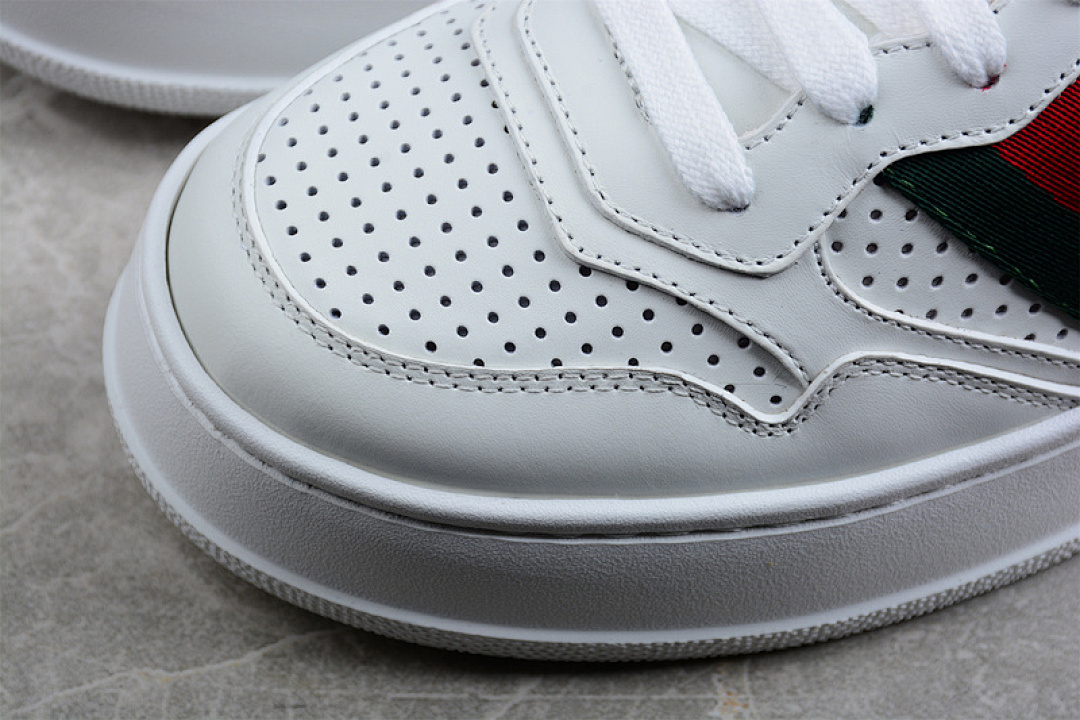 Chanel [GU*CCI SCREENER GG HIGH-TOP SNEAKER WHITE/WHITE/BLUE]-[WOMAN:35-39]-[MAN:40-44] - Image 9