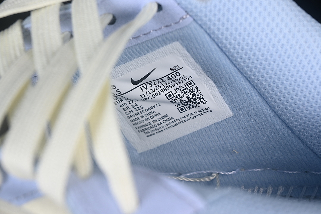 Nike [IV3222-400]-[AIR FORCE 1 07 LOW CASUAL SNEAKERS WHITE/BLUE]-[WOMAN:35.5-39.5]-[MAN:40-45] - Image 6