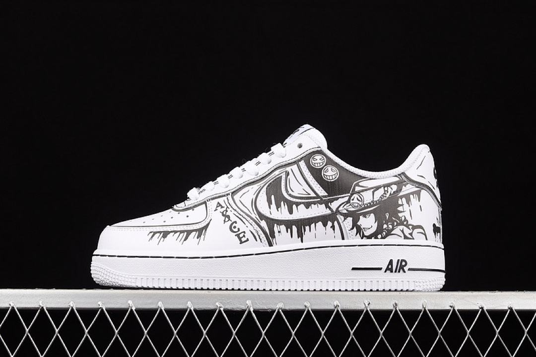 Nike [CW2288-301]-[AIR FORCE 1 LOW 07 WHITE/WHITE/BLACK]-[WOMAN:36-39]-[MAN:40-45], photo 1