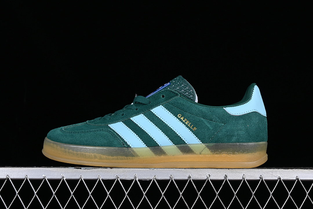 Adidas Adidas ORIGINALS GAZELLE INDOOR COLLEGIATE GREEN/HAZY SKY/VICTORY GOL · IG9979, photo 1