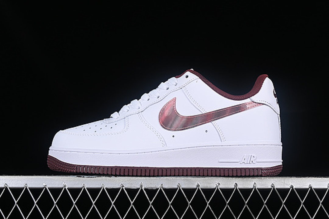 Nike [PF9055-778]-[AIR FORCE 1 07 LOW WHITE/RED]-[WOMAN:36-39]-[MAN:40-45], photo 1