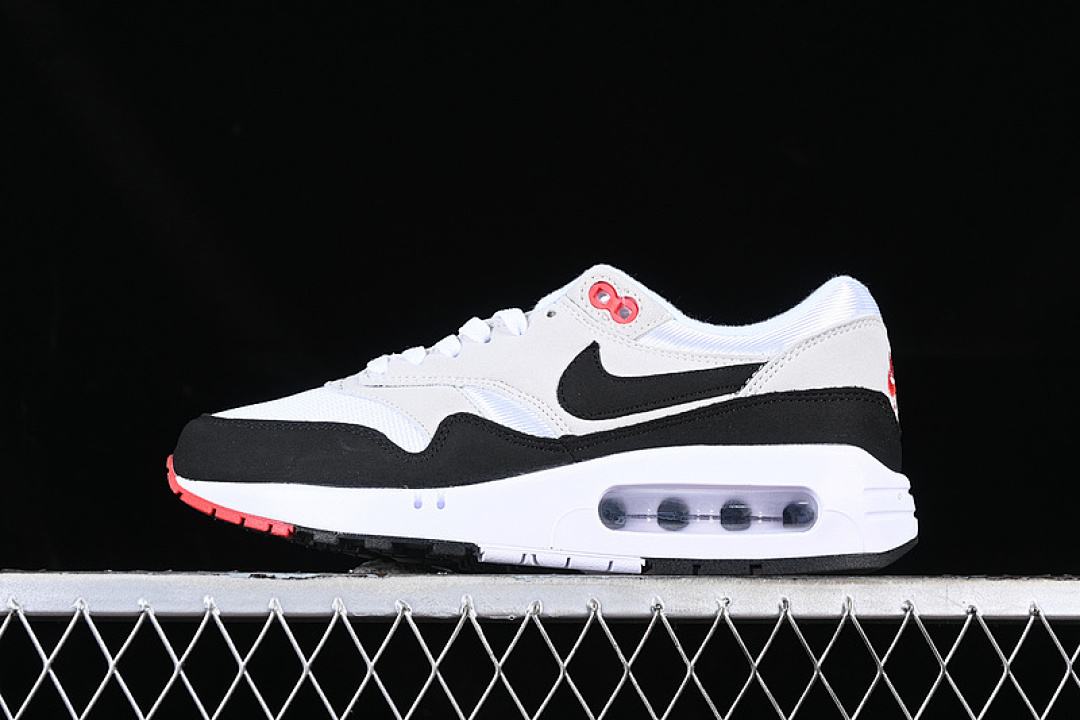 Nike AIR MAX 1 WHITE/BLACK/RED/GREY · DQ3989-101, photo 1