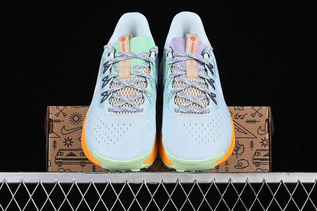 Nike [DV3865-402]-[PEGASUS TRAIL 5 GLACIER BLUE/DAYBREAK/SUNDIAL/WHITE]-[WOMAN:36-39]-[MAN:40-45] - Image 13