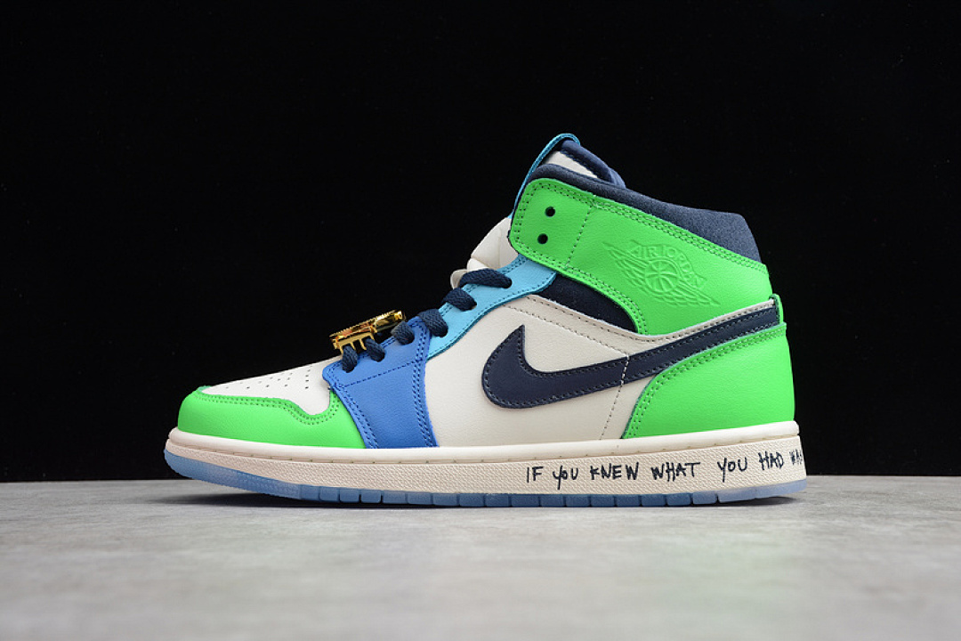 Jordan [CQ7629-100]-[GZ AIR JORDAN 1 MID SE FEARLESS MELODY EHSANI WHITE/ORANGE][UNISEX:36-47.5], photo 1